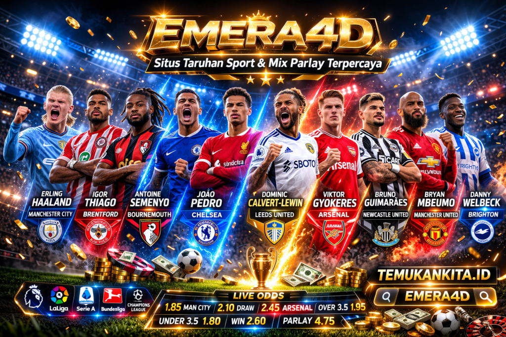 Prediksi EPL 1 Maret: Pola 2-1 Berulang! Arsenal, MU & City Menang Tipis – 5 Team Parlay EMERA4D Menggoda