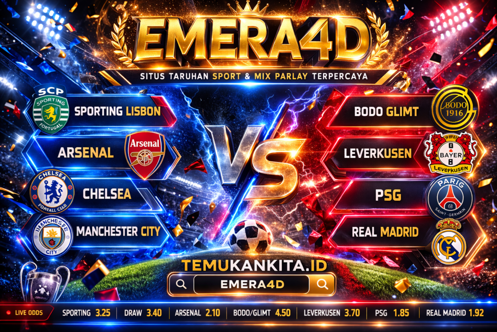 Duel Raksasa UEFA Champions League dalam Satu Parlay: Siap Panen Gol?