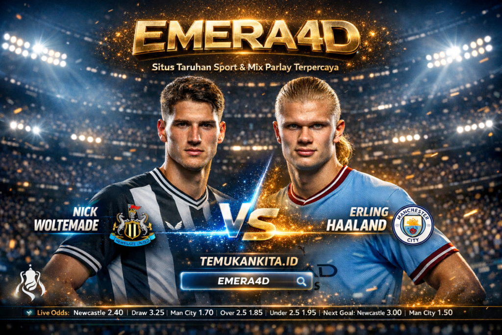 Prediksi 08 Maret FA Cup: Newcastle United vs Manchester City & Strategi Parlay EMERA4D (SABA, SBOBET, APGaming)