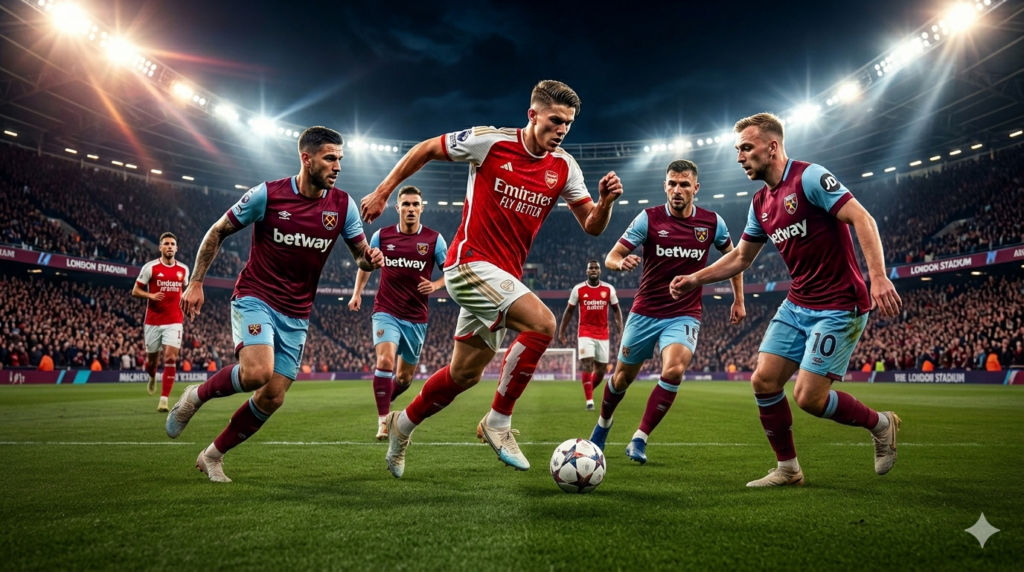 Arsenal Lebih Tajam, West Ham Diprediksi Tumbang 1-3