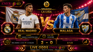 Prediksi Real Madrid vs Malaga 30 Agustus 2026 Los Blancos Difavoritkan Menang di Bernabéu