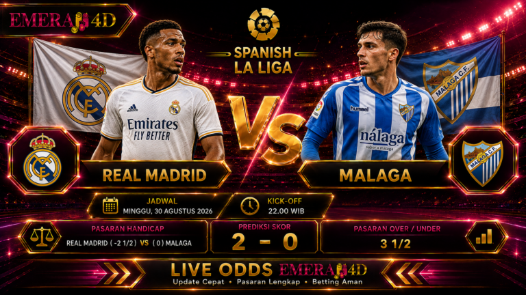 Prediksi Real Madrid vs Malaga 30 Agustus 2026 Los Blancos Difavoritkan Menang di Bernabéu